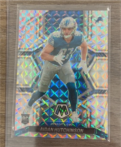 2022 Panini Mosaic #27 Aidan Hutchinson — front