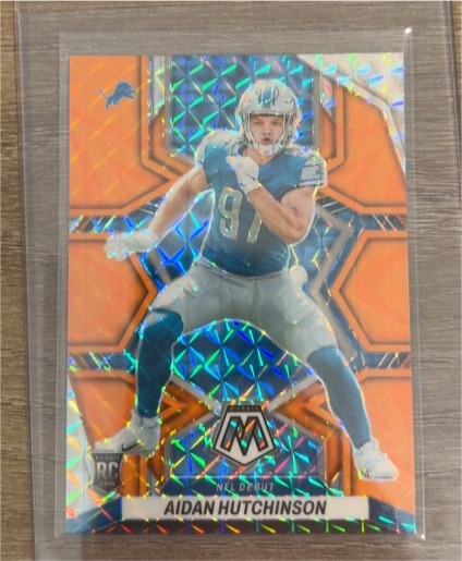 2022 Panini Mosaic #157 Aidan Hutchinson — front