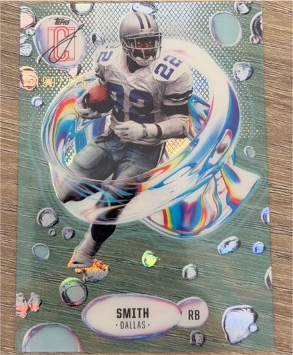 2024 Topps Signature Class Fluidity #F-17 Emmitt Smith — front