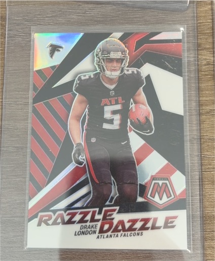 2022 Panini Mosaic #RD-5 Drake London — front