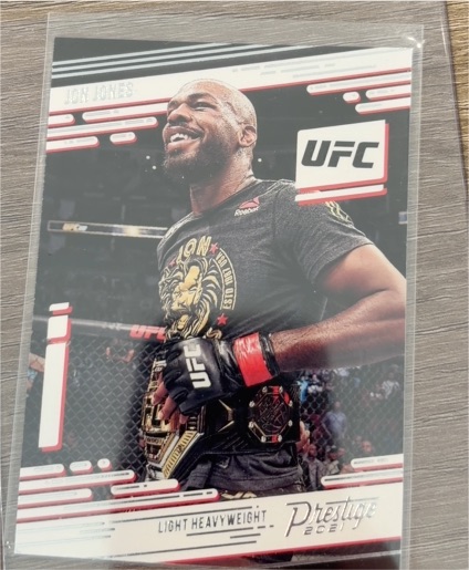 2021 Panini Chronicles UFC Prestige #78 Jon Jones — front