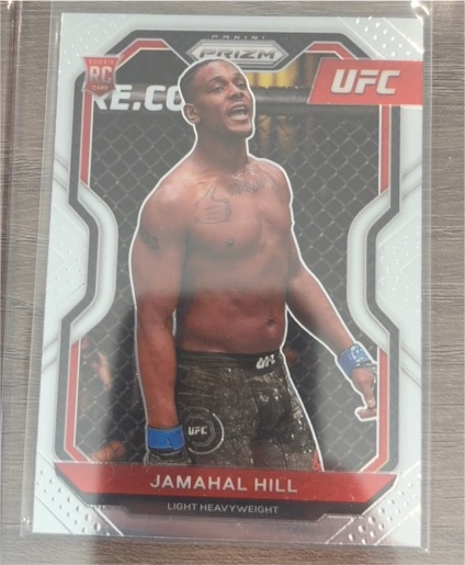 2021 Panini Prizm UFC #42 Jamahal Hill — front