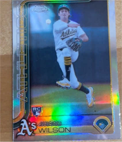 2025 Topps Chrome #96 Jacob Wilson — front