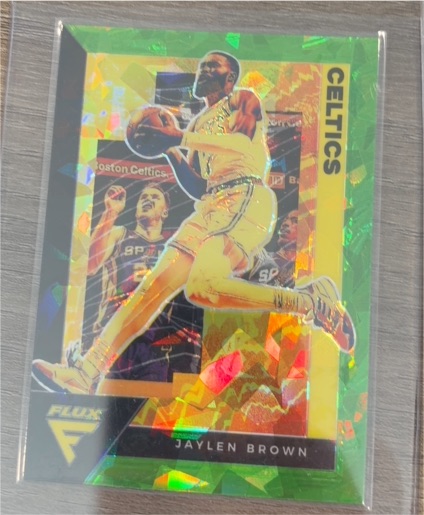 2020-21 Panini Flux #8 Jaylen Brown — front