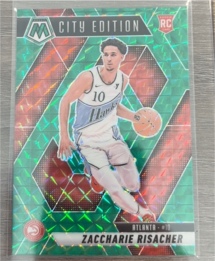 2024-25 Panini Mosaic City Edition #274 Zaccharie Risacher — front