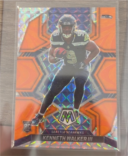 2022 Panini Mosaic #308 Kenneth Walker III — front