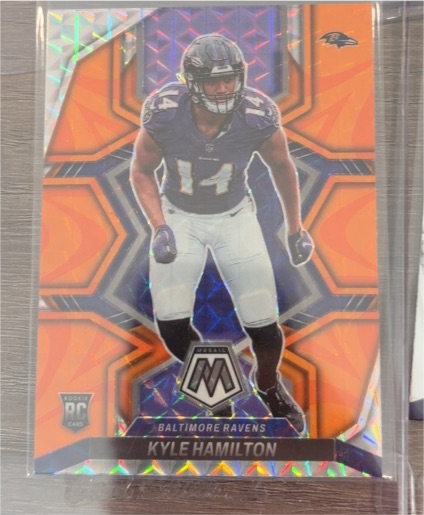 2022 Panini Mosaic #332 Kyle Hamilton — front