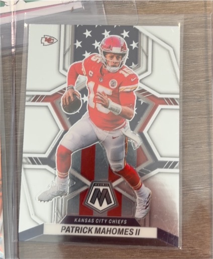 2022 Panini Mosaic #256 Patrick Mahomes II National Pride — front