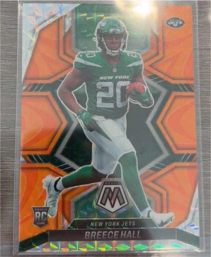 2022 Panini Mosaic #307 Breece Hall — front