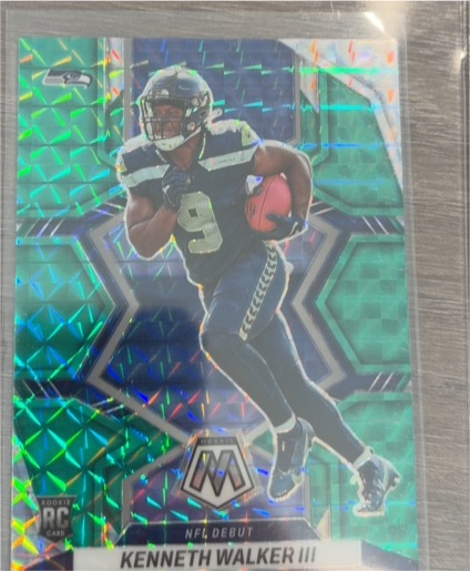 2022 Panini Mosaic NFL Debut #284 Kenneth Walker III — front