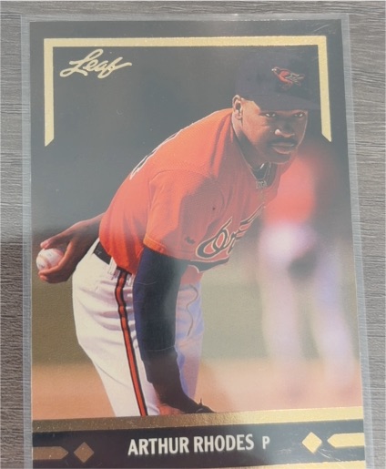 1991 Leaf Gold Rookies #BC6 Arthur Rhodes — front