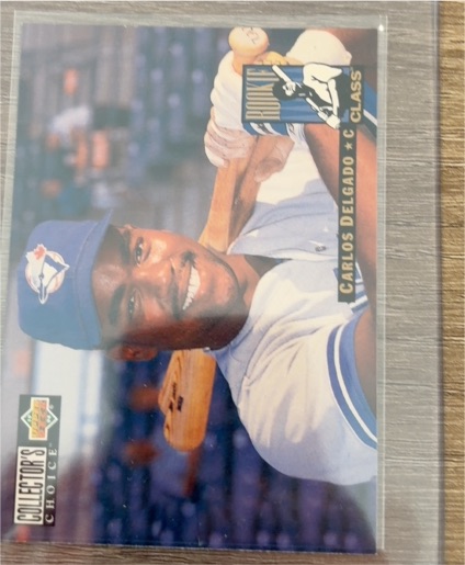 1994 Upper Deck Collector's Choice #4 Carlos Delgado Rookie Class — front