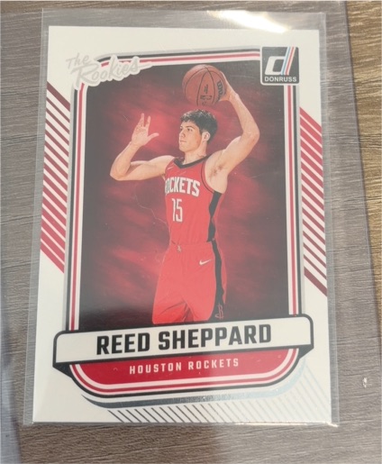 2024-25 Panini Donruss The Rookies #4 Reed Sheppard — front