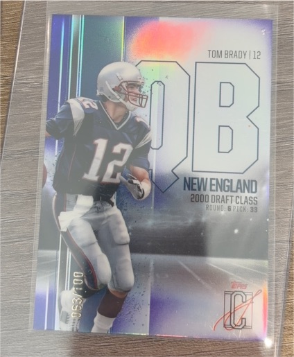 2024 Topps Signature Class #33 Tom Brady — front
