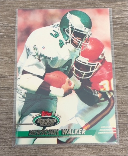 1993 Topps Stadium Club #355 Herschel Walker — front
