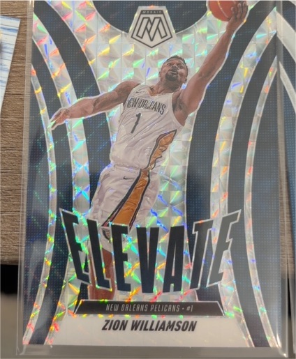 2024-25 Panini Mosaic Elevate #2 Zion Williamson — front