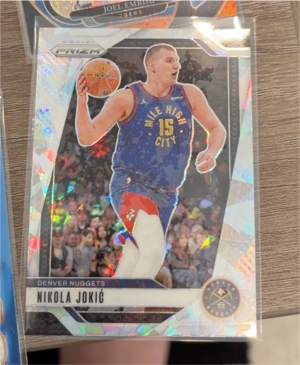 2024-25 Panini Prizm #129 Nikola Jokić — front