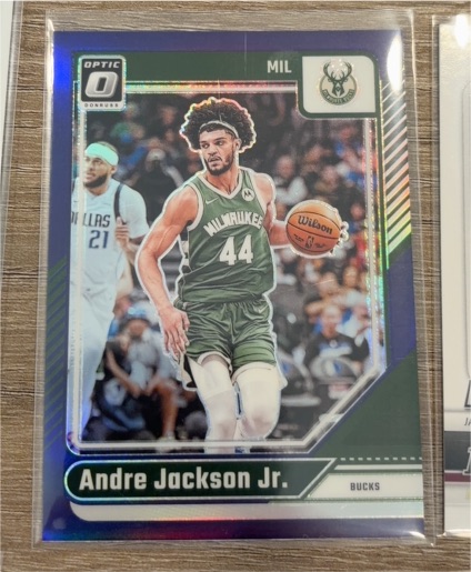 2024-25 Panini Donruss Optic #1 Andre Jackson Jr. — front