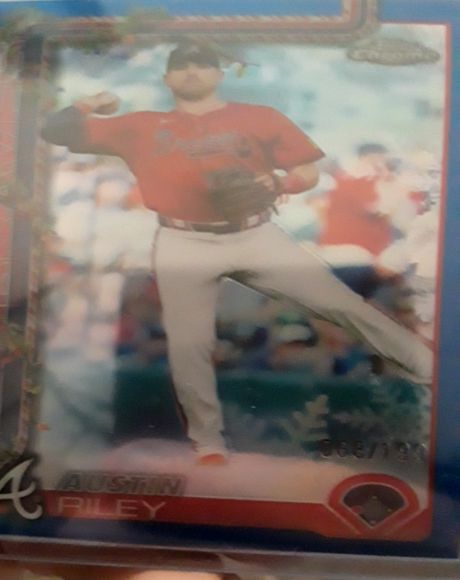 2024 Topps Chrome Austin Riley — front