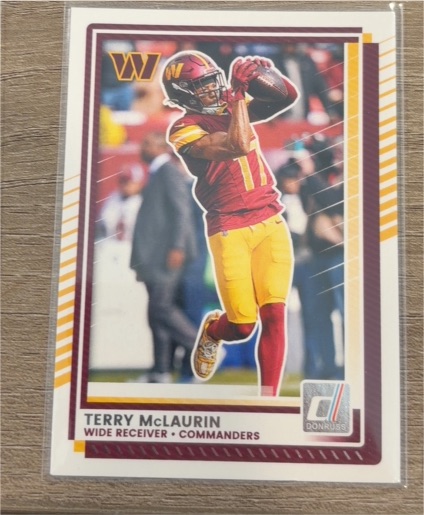 2025 Panini Donruss #144 Terry McLaurin — front