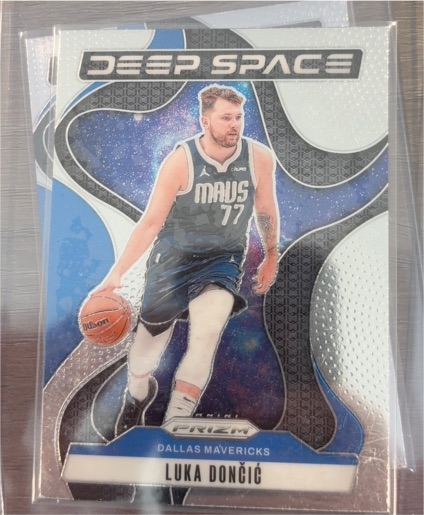 2024-25 Panini Prizm #4 Luka Dončić Deep Space — front