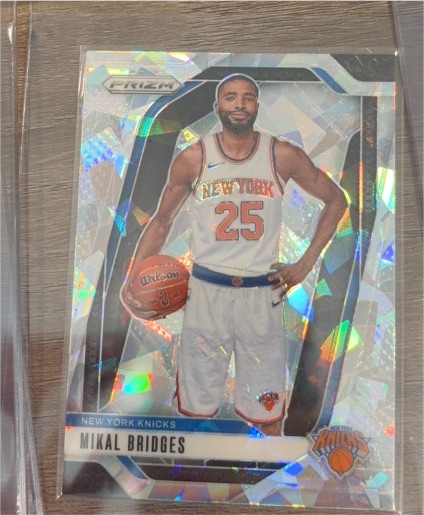 2024-25 Panini Prizm #15 Mikal Bridges — front