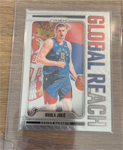 2024-25 Panini Prizm #2 Nikola Jokić Global Reach — front