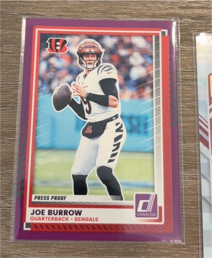 2025 Panini Donruss #214 Joe Burrow — front