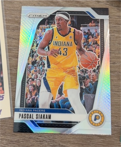 2024-25 Panini Prizm #62 Pascal Siakam — front