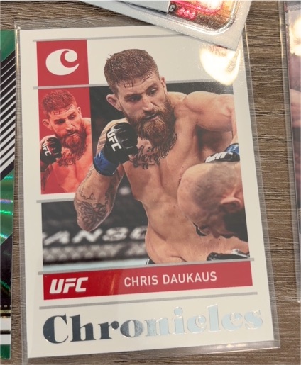 2022 Panini Chronicles UFC #88 Chris Daukaus — front