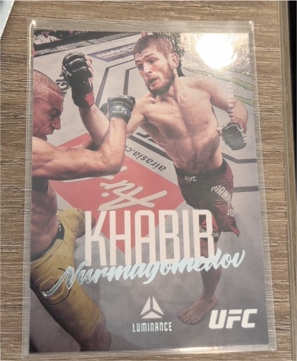 2021 Panini Chronicles UFC Luminance #54 Khabib Nurmagomedov — front