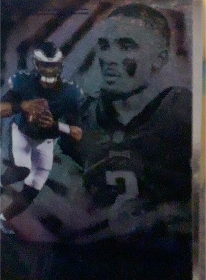 2021 Panini Illusions #50 Jalen Hurts — front