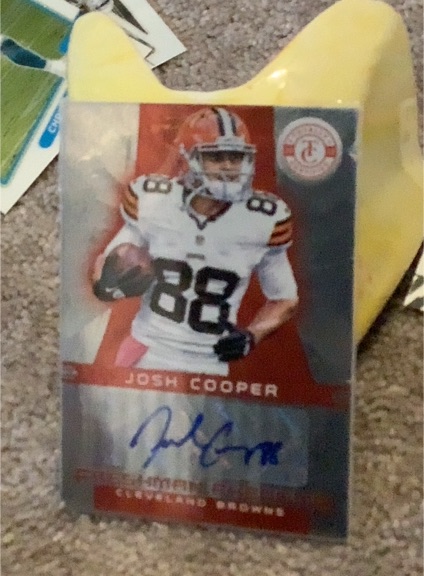 2012 Totally Certified #129 Josh Cooper Auto #/290 RC — front
