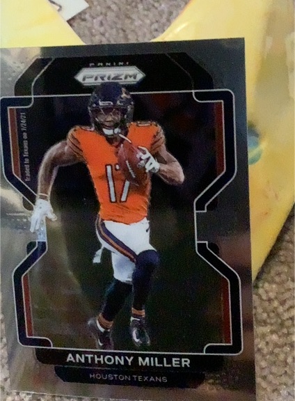 2021 Panini Prizm #158 Anthony Miller Houston Texans — front