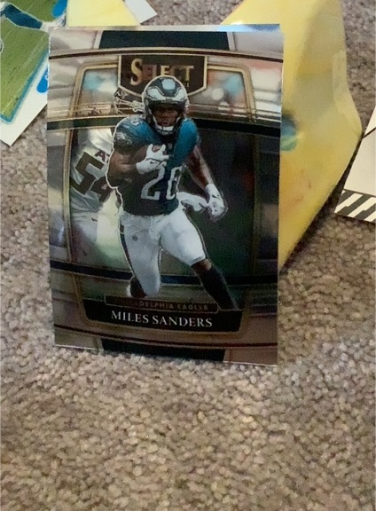 2021 Panini Select Football #28 Miles Sanders — front