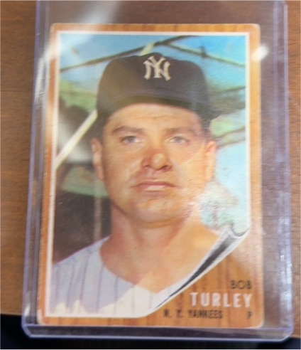1962 Topps #589 Bob Turley — front