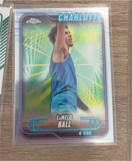 2024-25 Topps Chrome #3 LaMelo Ball — front