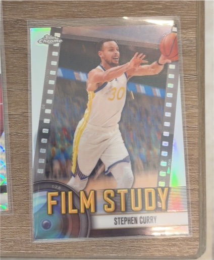 2024-25 Topps Chrome #FS-7 Stephen Curry Film Study — front
