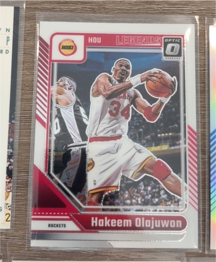 2024-25 Panini Donruss Optic Legends #249 Hakeem Olajuwon — front