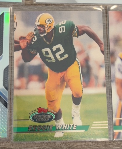 1993 Topps Stadium Club #350 Reggie White — front
