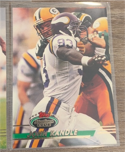 1993 Topps Stadium Club #341 John Randle — front