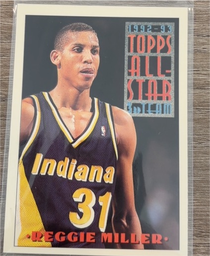 1992-93 Topps All-Star #133 Reggie Miller — front