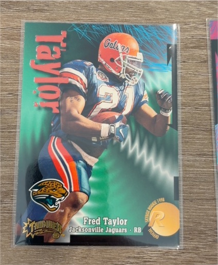 1998 SkyBox Thunder #248 Fred Taylor — front