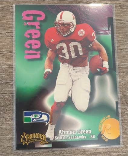 1998 Skybox Thunder #233 Ahman Green — front