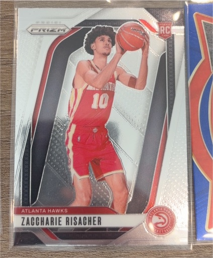 2024-25 Panini Prizm #265 Zaccharie Risacher — front