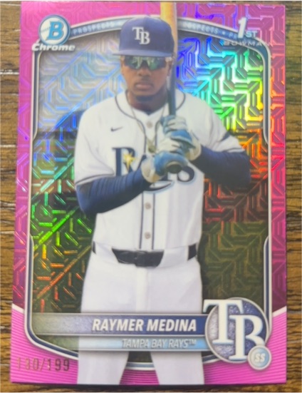 2025 Bowman Chrome #BCP-175 Raymer Medina — front