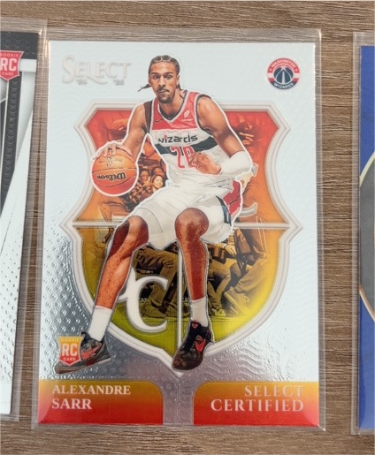 2024-25 Panini Select #7 Alexandre Sarr Select Certified — front