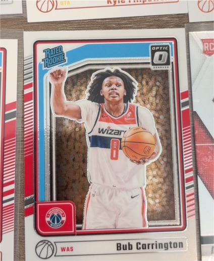 2024-25 Donruss Optic #273 Bub Carrington — front