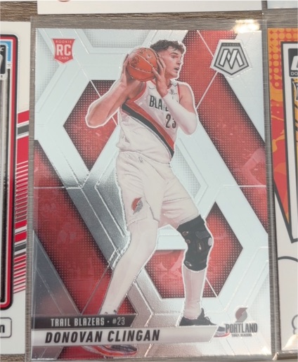 2024-25 Panini Mosaic #246 Donovan Clingan — front
