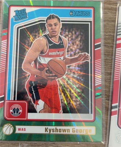 2024-25 Donruss #225 Kyshawn George — front